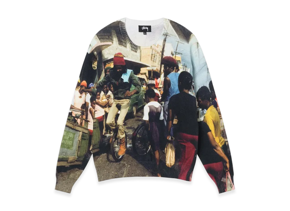 Stussy Peter Tosh Print Sweater 