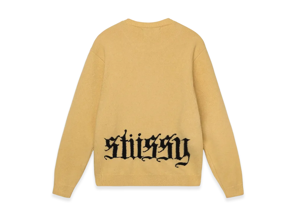 Stussy Gothic Sweater "Gold"