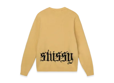 Stussy Gothic Sweater "Gold"