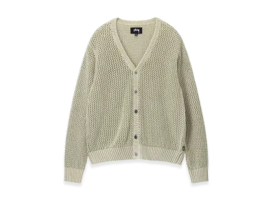 Stussy Loose Gauge Cardigan "Natural"