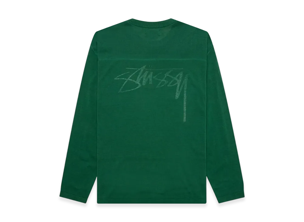 Stussy Football Sweater "Green"