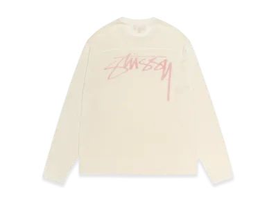 Stussy Football Sweater "Bone"