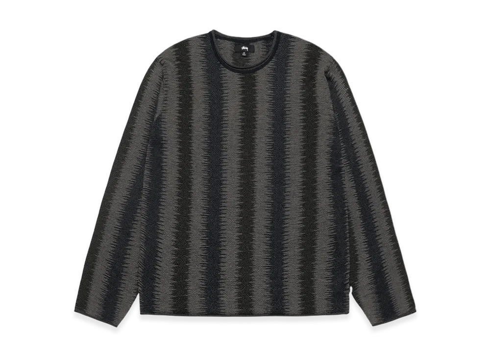Stussy Shadow Stripe Sweater "Olive"