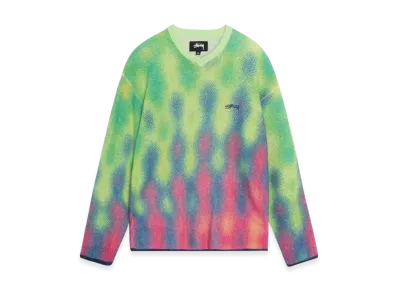 Stussy Gradient Dot Brushed Sweater "Multi"