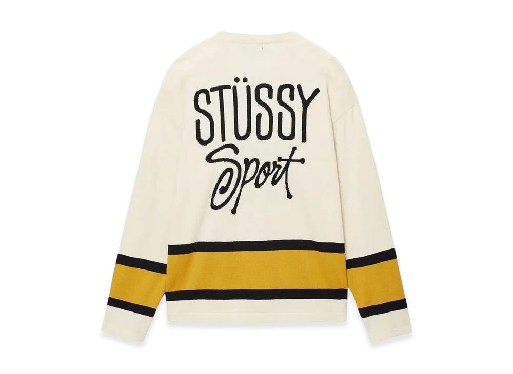 Stussy Hockey Sweater "Natural"