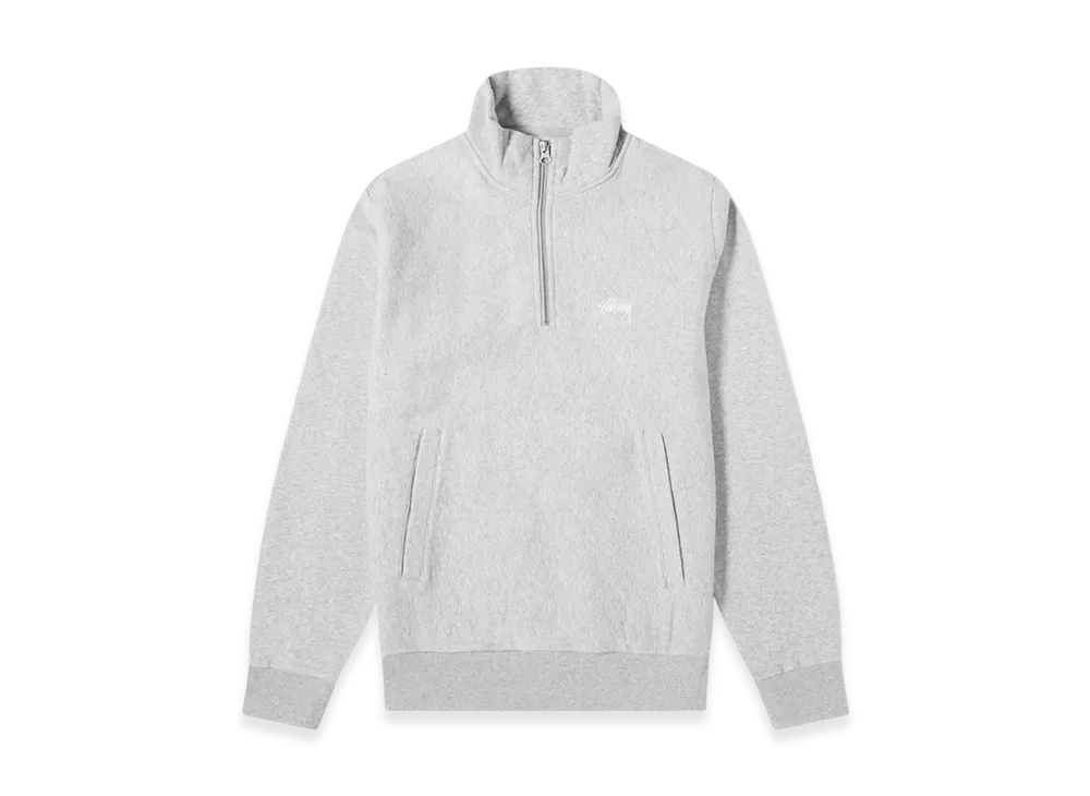 Stussy Stock Logo Mock "Grey Heather"