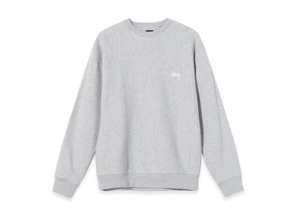 Stussy Overdyed Crew 2021 "Grey Heather"
