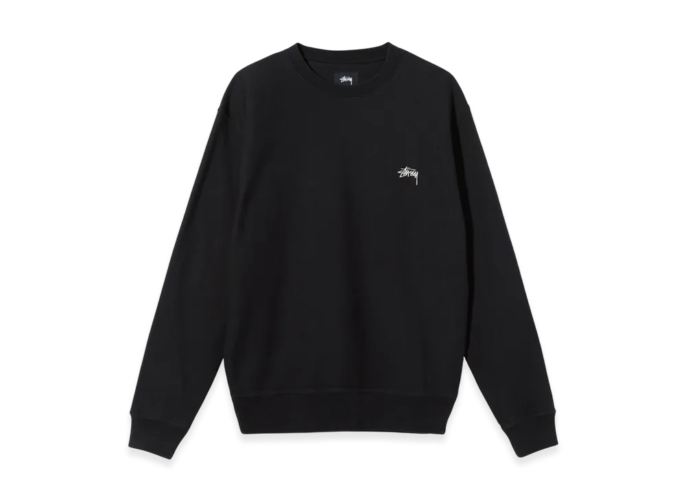 Stussy Overdyed Crew 2021 "Black"