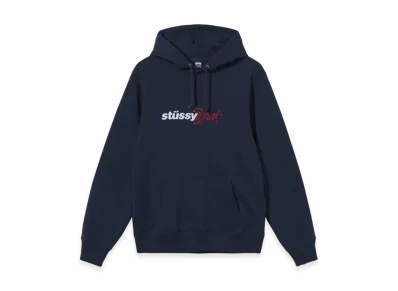Stussy Sport Embroidered Hoodie "Navy"