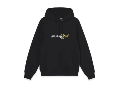 Stussy Sport Embroidered Hoodie "Black"