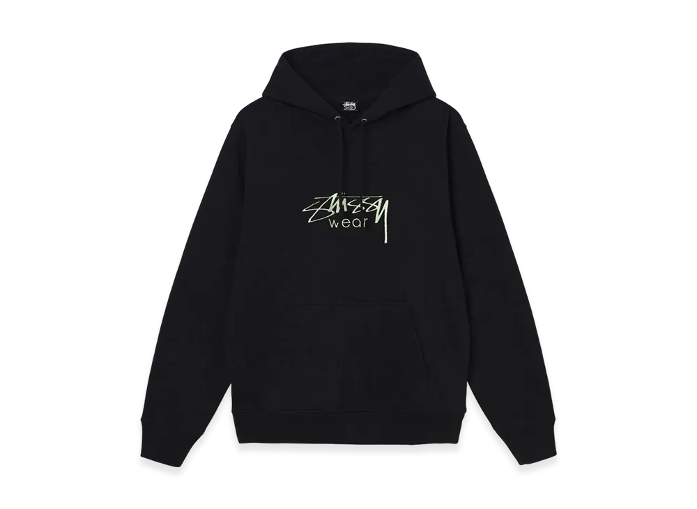 Stussy Wear Embroidered Hoodie "Black"
