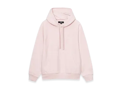 Stussy Overdyed Stock Logo Hoodie "Light Pink"