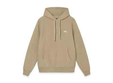 Stussy Overdyed Stock Logo Hoodie "Khaki"