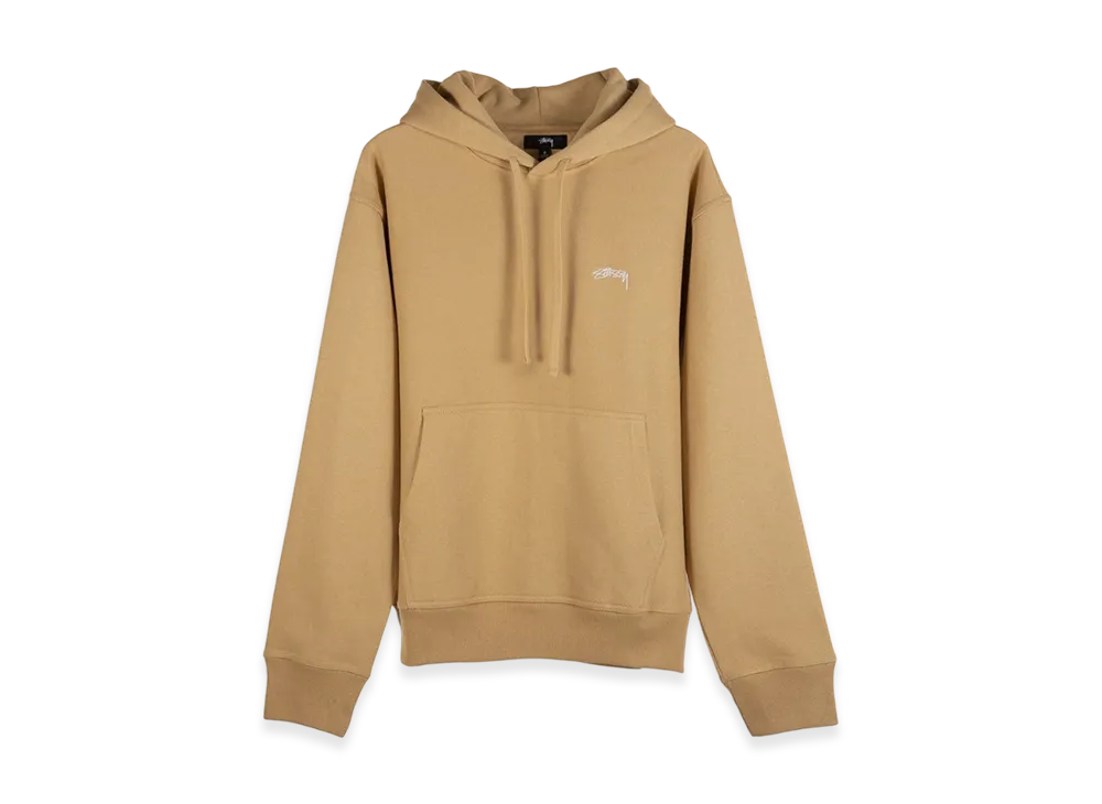 Stussy Overdyed Stock Logo Hoodie "Tan"