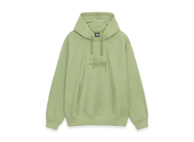 Stussy Basic Applique Hoodie "Moss"