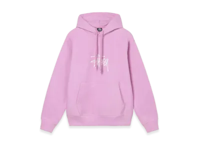 Stussy Basic Applique Hoodie "Pink"
