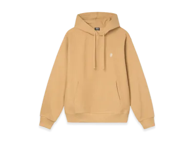 Stussy Swirl Applique Hoodie "Tan"
