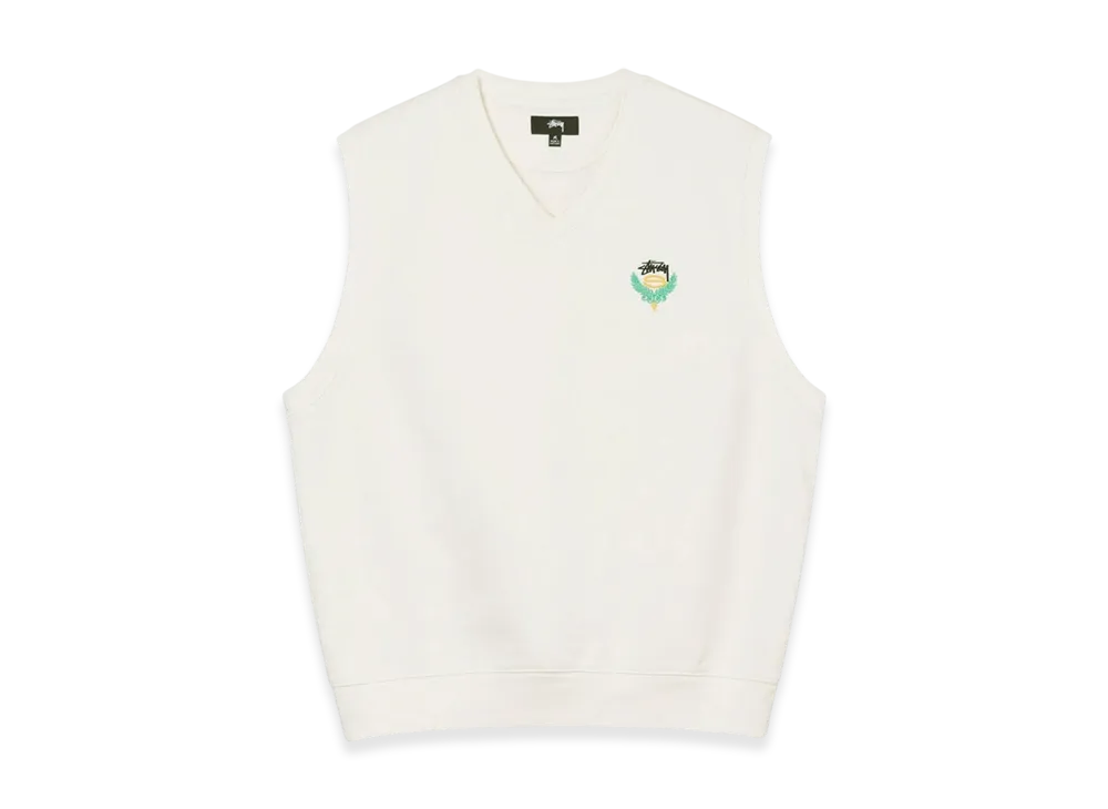 Stussy Fleece Vest "Bone"