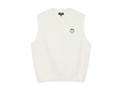 Stussy Fleece Vest "Bone"