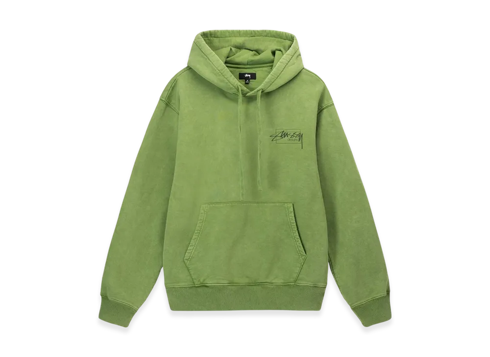 Stussy Dyed Stussy Designs Hoodie "Green"