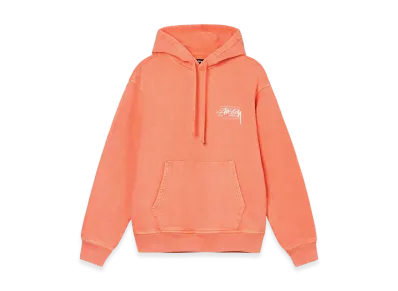 Stussy Dyed Stussy Designs Hoodie "Peach"
