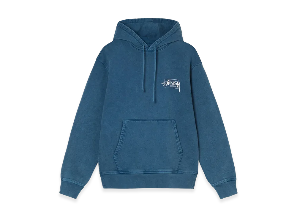 Stussy Dyed Stussy Designs Hoodie "Blue"