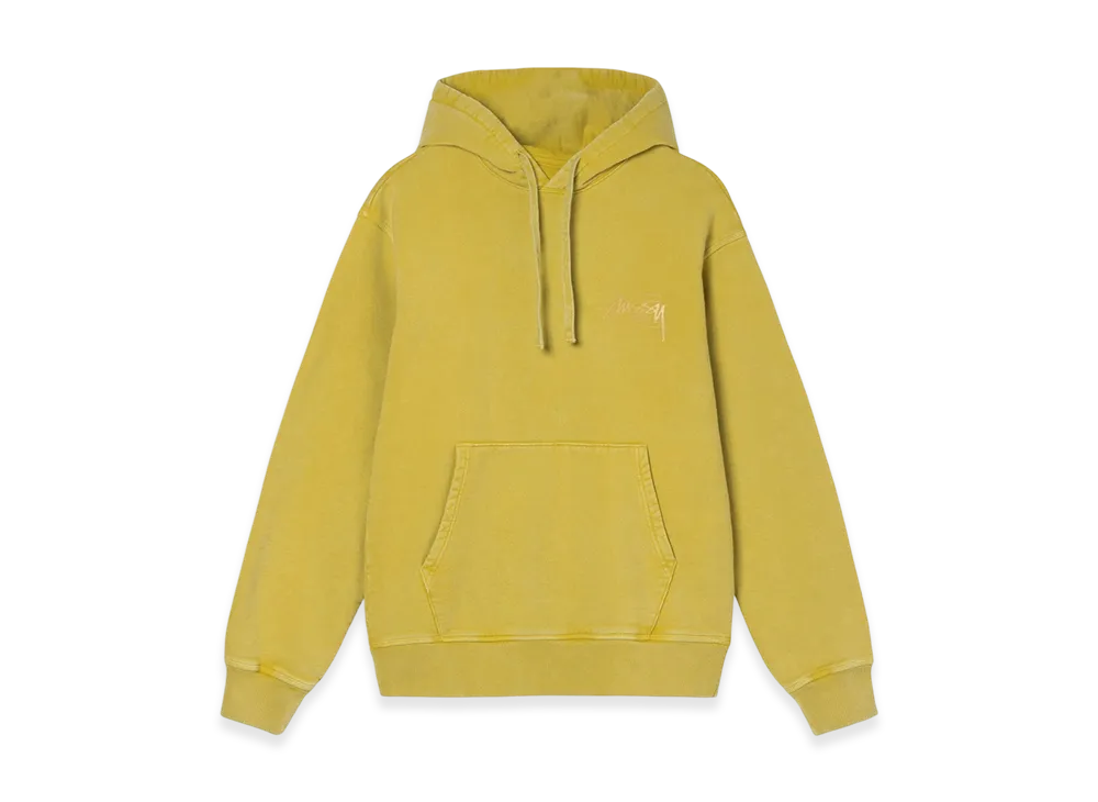Stussy Dyed Stussy Designs Hoodie "Yellow"