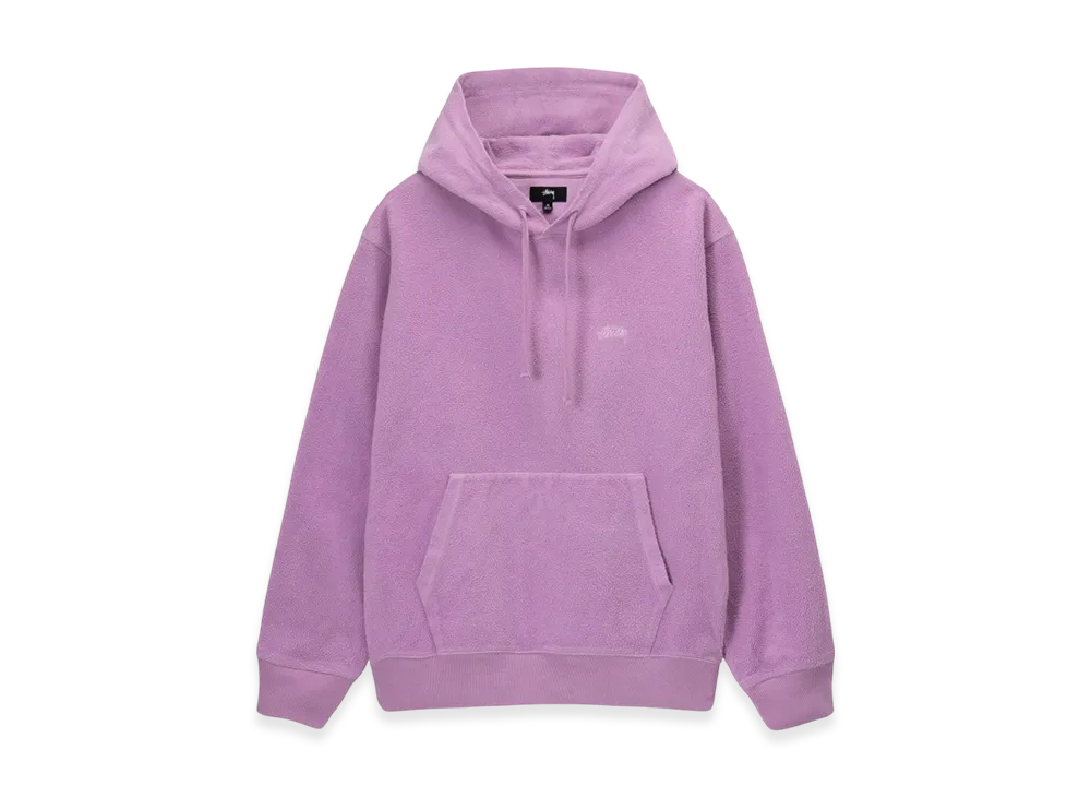 Stussy Inside Out Fleece Hoodie "Pink"