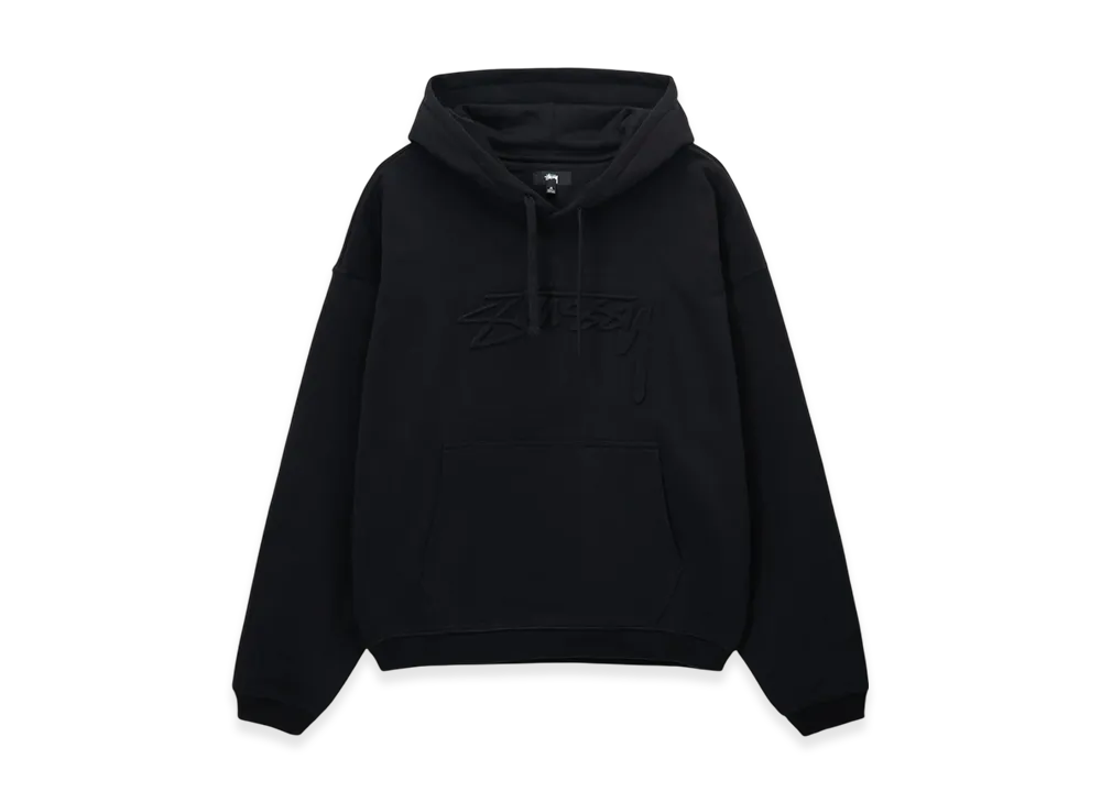 Stussy Relaxed Oversized Hoodie "Black"