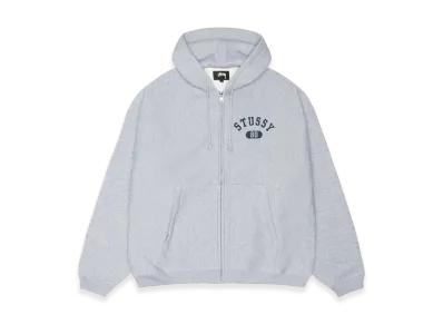 Stussy Varsity Zip Hoodie "Grey Heather"