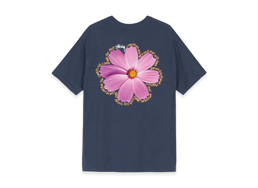 Stussy Cosmos Tee "Navy"