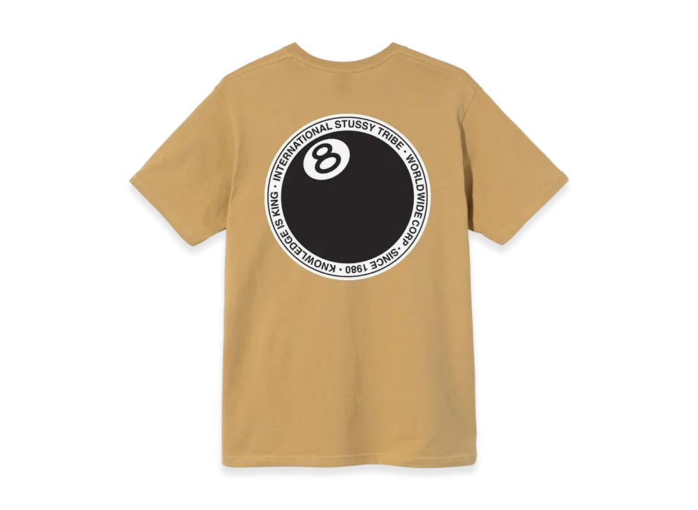 Stussy 8 Ball Dot Tee "Khaki"