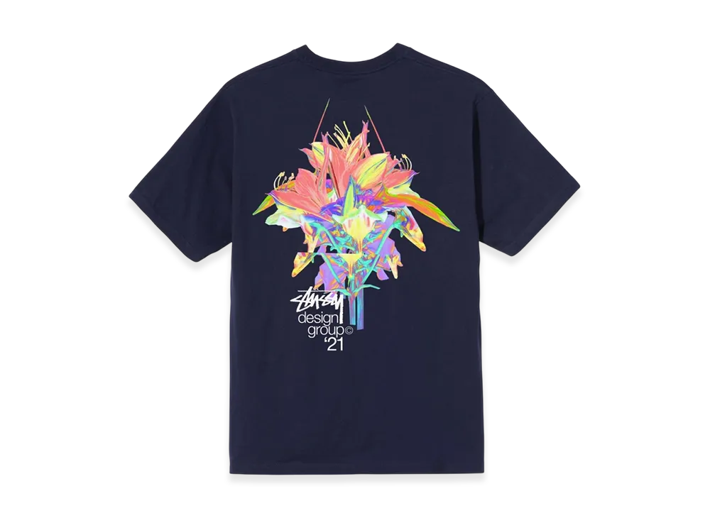 Stussy Design Group 21 Tee "Navy"
