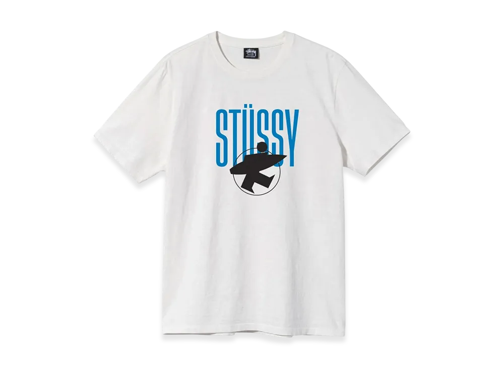 Stussy Surfman PigDyed Tee "Natural"
