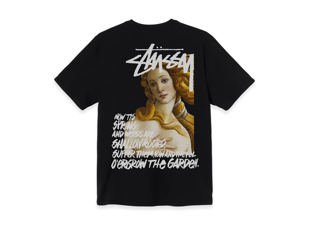 Stussy Spring Weeds Tee "Black"