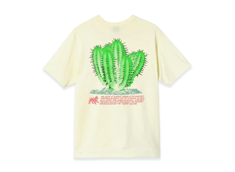 Stussy Desert Bloom Tee "Pale Yellow"