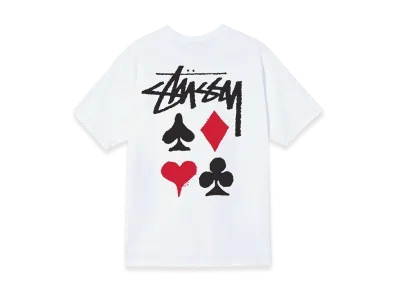 Stussy Full Deck 2 Tee "White"