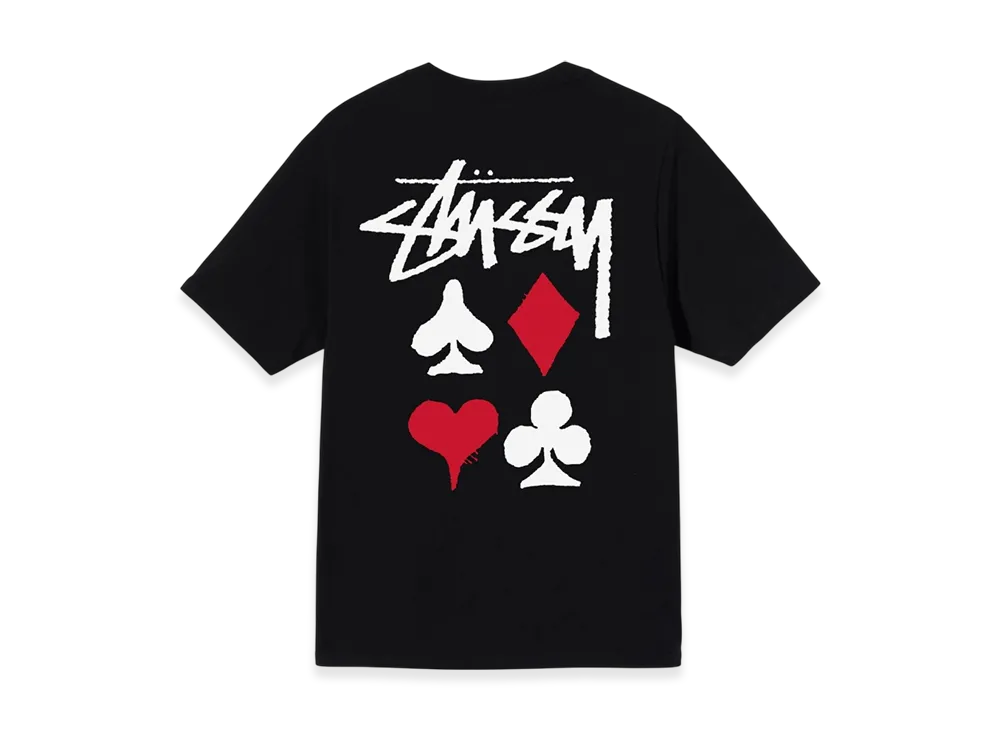 Stussy Full Deck 2 Tee "Black"