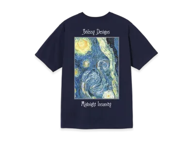 Stussy Midnight Insanity Tee "Navy"