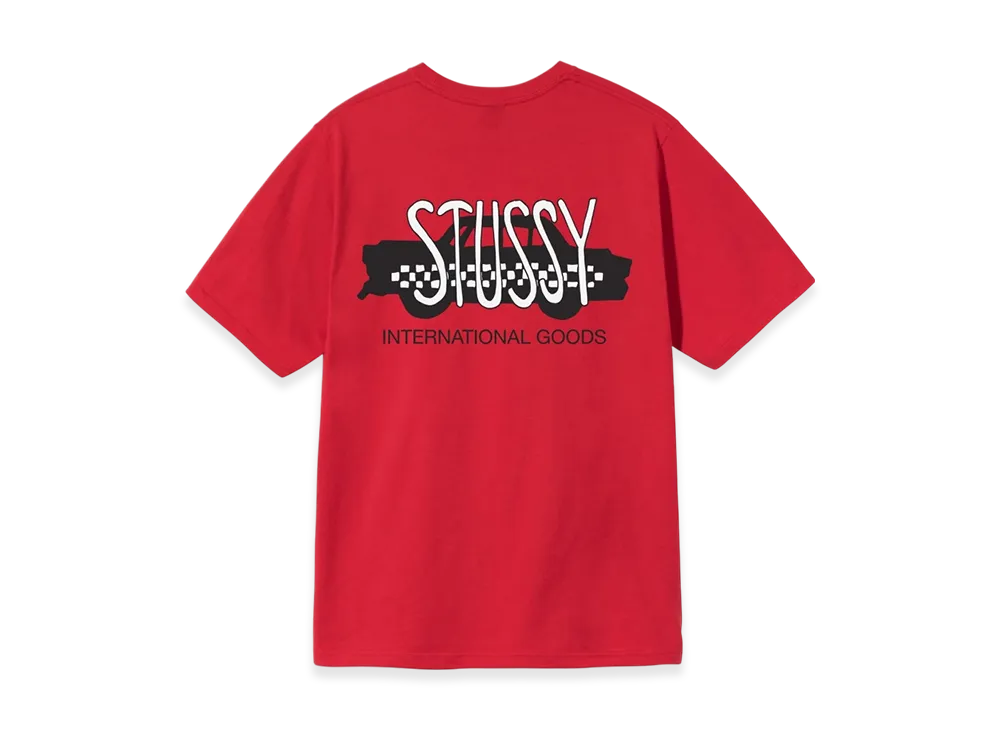 Stussy Taxi Cab Tee "Red"