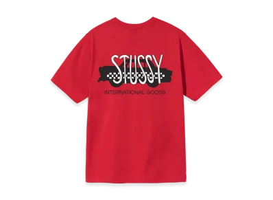 Stussy Taxi Cab Tee "Red"