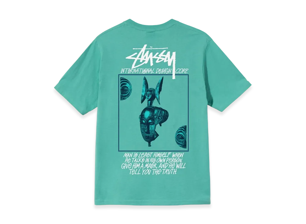 Stussy Masked Tee "Green"