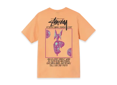 Stussy Masked Tee "Peach"