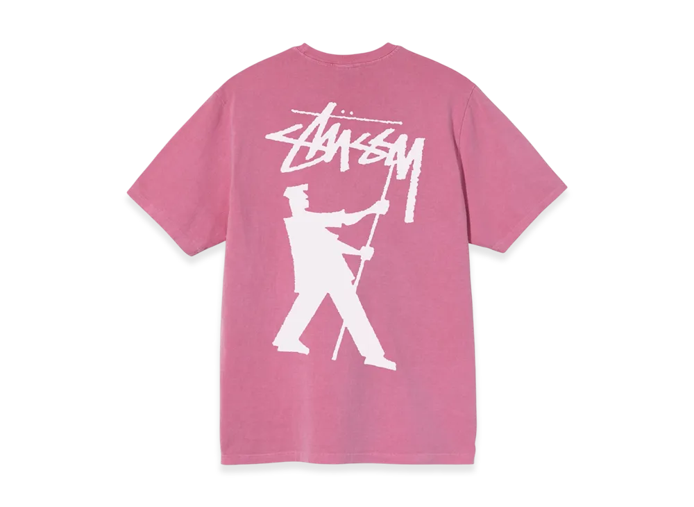 Stussy Painter Dyed Tee "Pink"