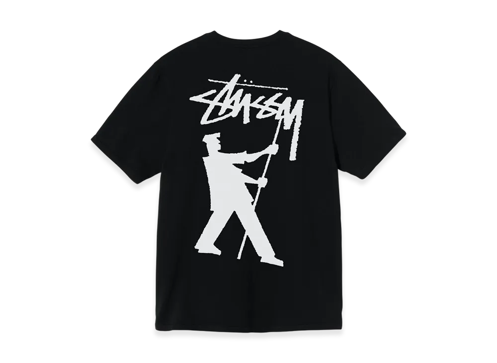 Stussy Painter Dyed Tee "Black"