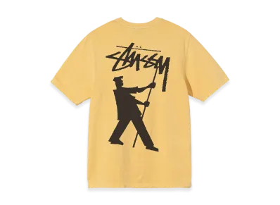 Stussy Painter Dyed Tee "Yellow"