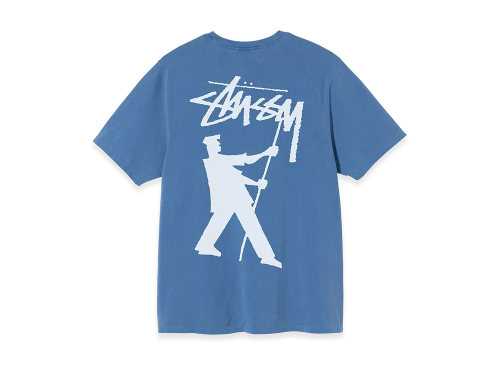 Stussy Painter Dyed Tee "Blue"