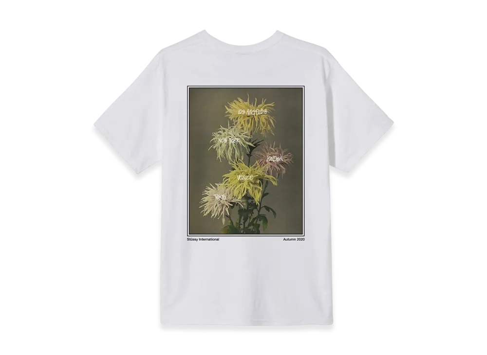 Stussy Dahlia Tee "White"