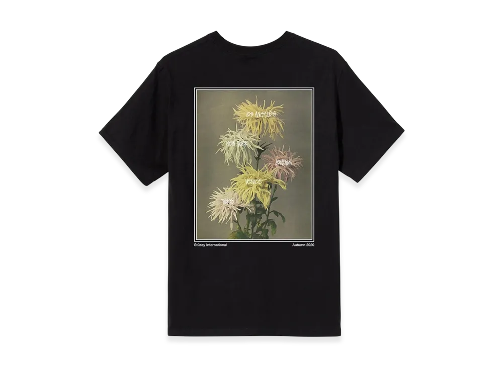 Stussy Dahlia Tee "Black"