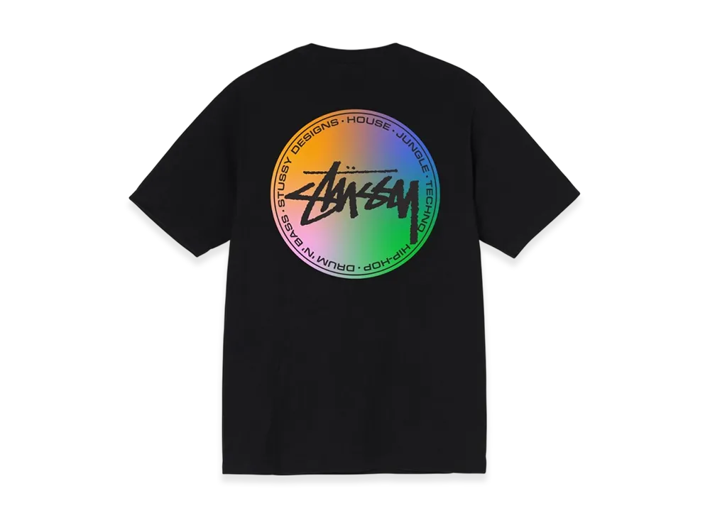 Stussy Dot Mix Tee "Black"